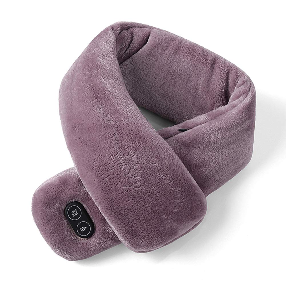 USB Heated Scarf – 3-Level Electric Neck Warmer